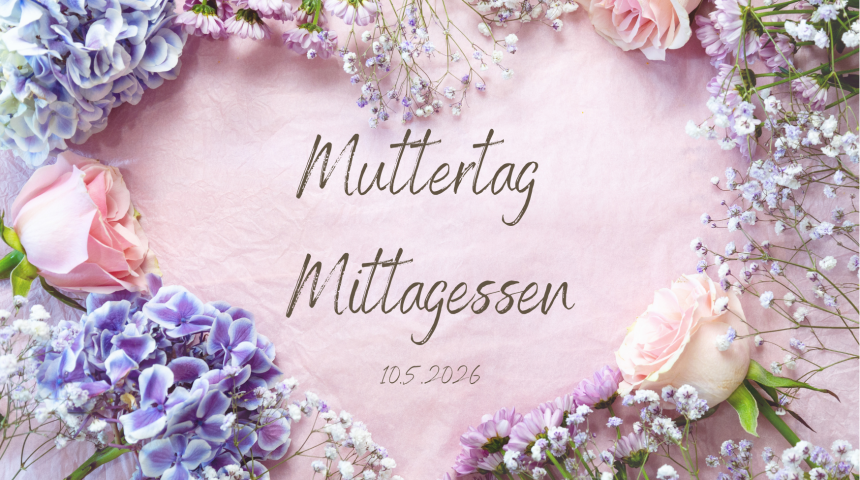 Muttertag Mittagessen